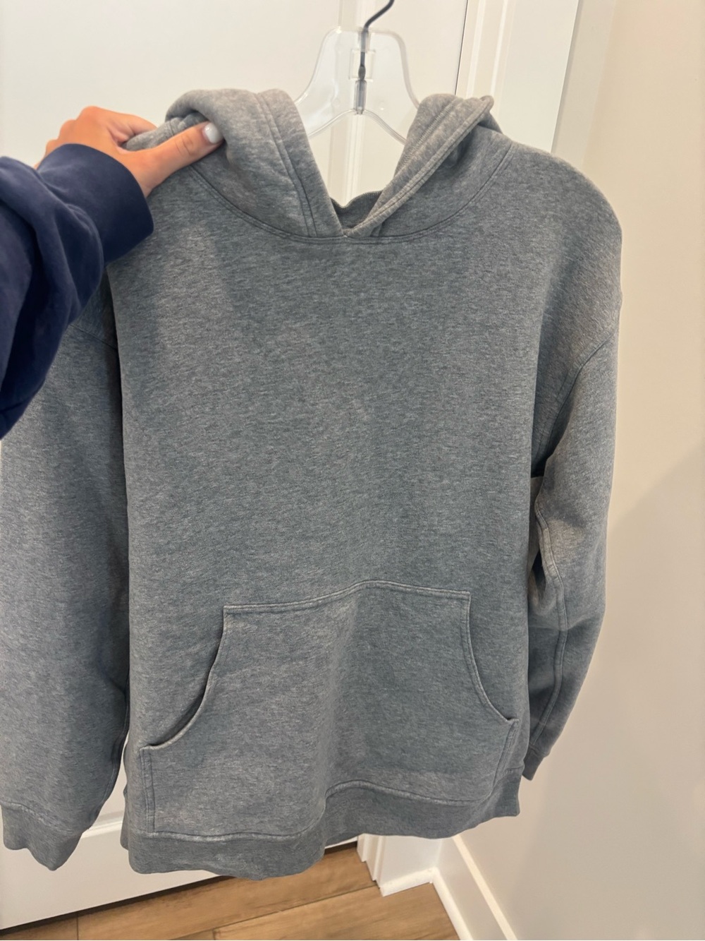 lululemon athletica Gray Pullover Hoodie